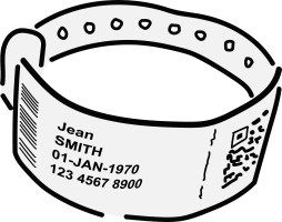 Hospital Wristband